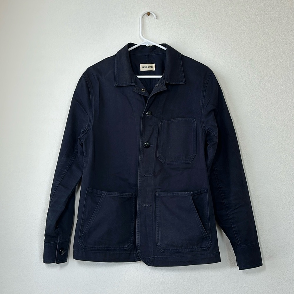 Taylor Stitch Ojai Jacket, Navy, Size M (38)
